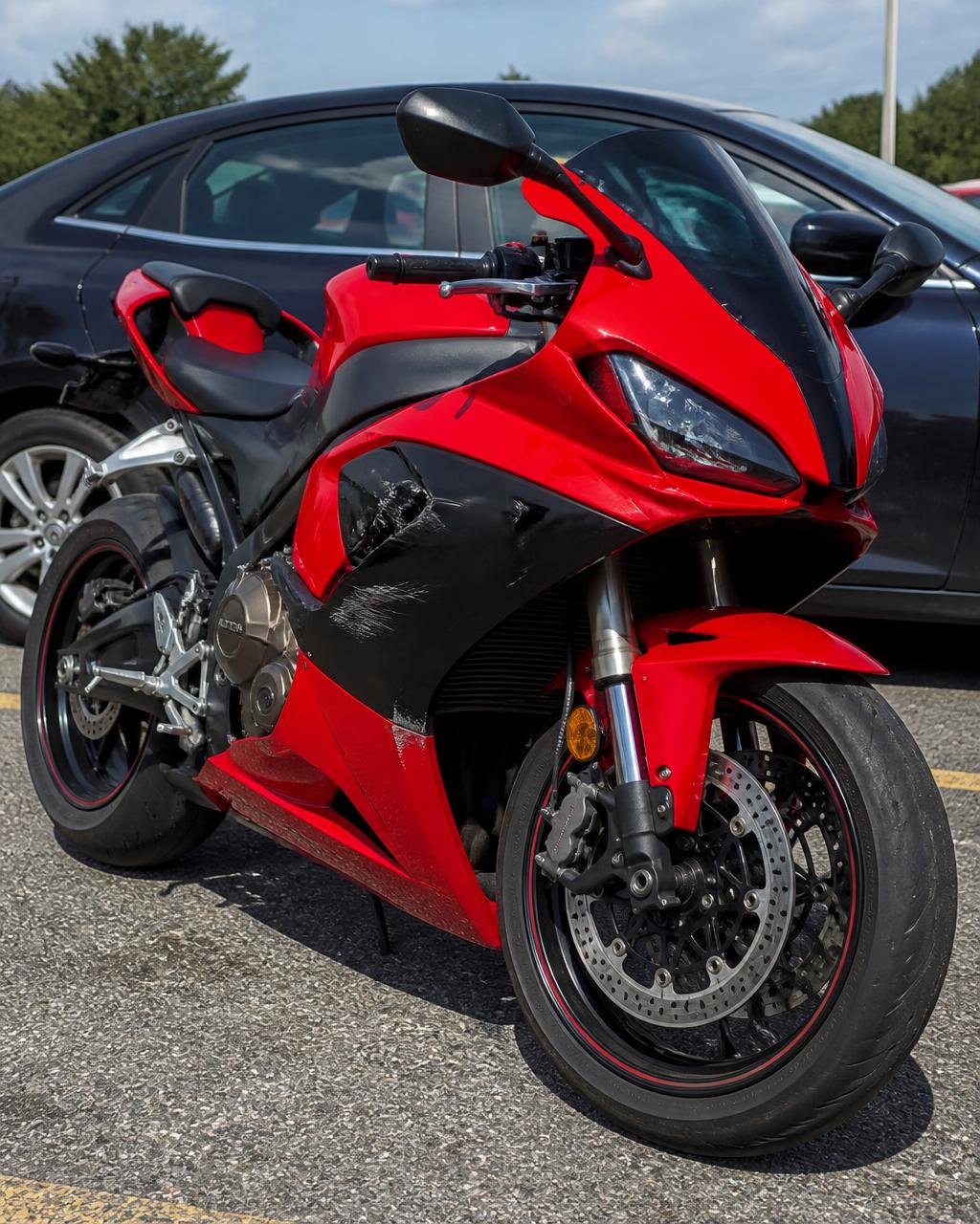 Sportmotorrad, Frontverkleidung