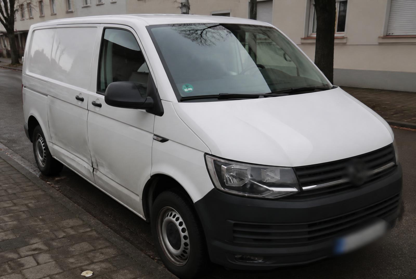 Transporter, Heckschaden